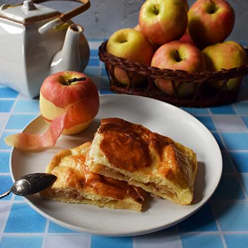 Pompe aux pommes (végétalien, vegan)