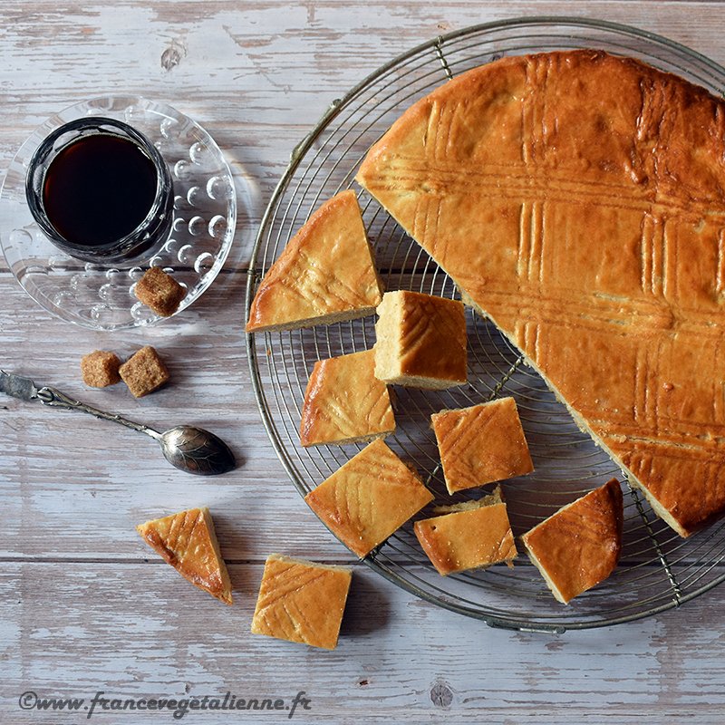 Broyé de Poitou (végétalien, vegan)