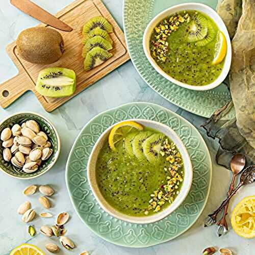 Soupe de kiwi (végétarien, vegan)