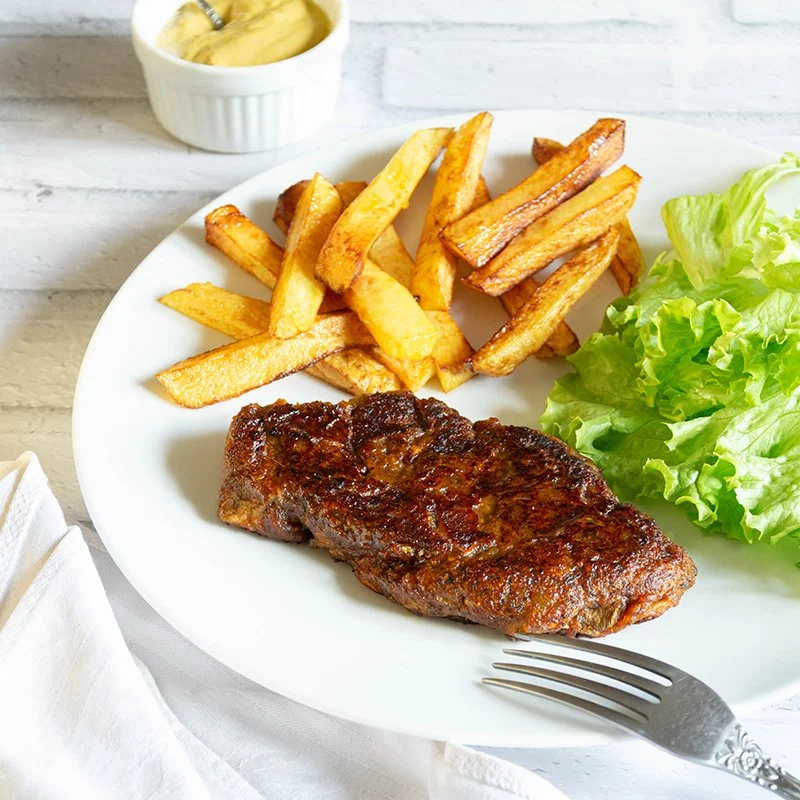Steak - frites (végétarien, vegan)