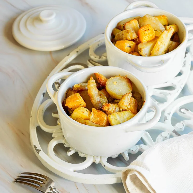 Cocotte de légumes anciens (végétarien, vegan)