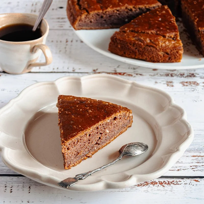 Gâteau à la farine de châtaigne (végétalien, vegan, sans gluten)