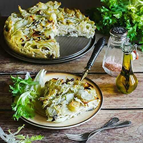 Gâteau de chou (végétarien, vegan)