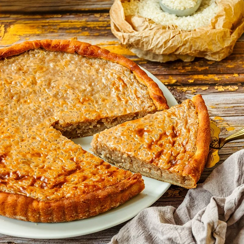 Tarte au riz (végétalien, vegan)