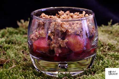 Crumble aux fruits sans farine ni beurre | Dessert-goûter | dessert