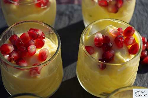 Mangue | Verrine exotique mangue et noix de coco