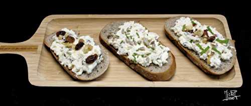 Toasts au chèvre originaux | Apéro-entrée | apéritif Antiquité