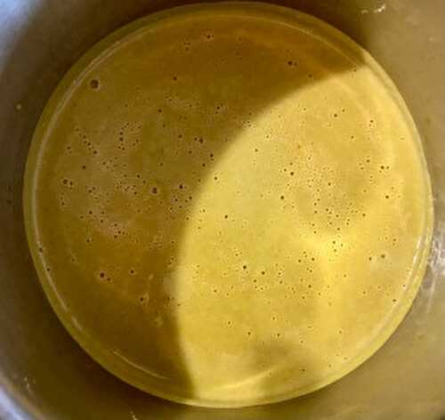 Crème de Petits Pois aux épices Saté - GASTRO-NOME %