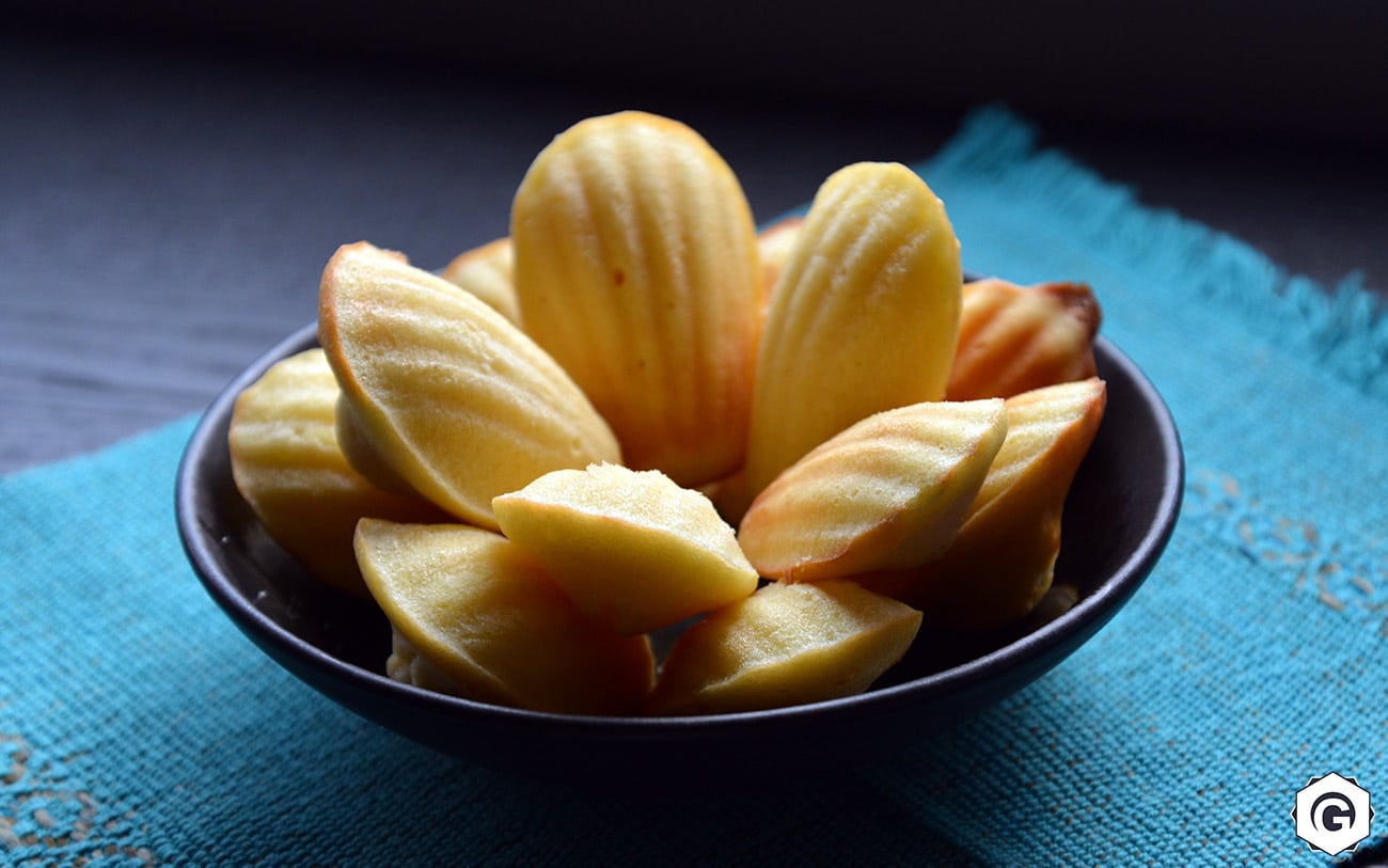 Madeleines au citron