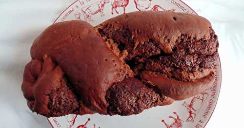 Babka au chocolat