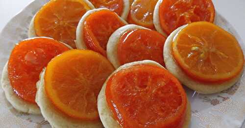 Biscuits à l'orange et à la clémentine