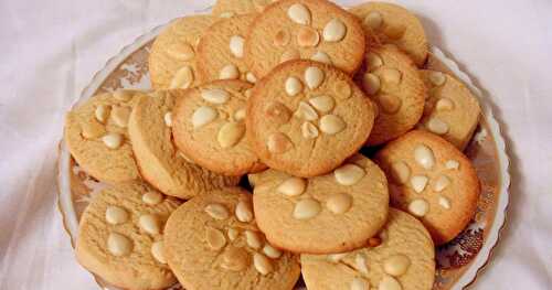 Biscuits aux amandons d'abricots pour le Nouvel An Chinois