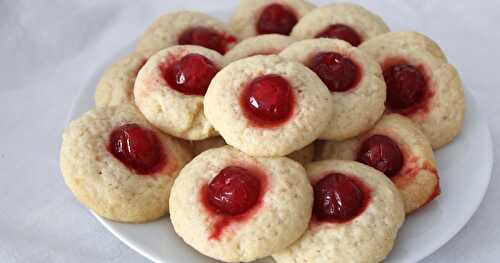 Biscuits fondants à la cerise