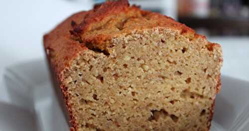 Cake à la banane et  à l'okara de soja