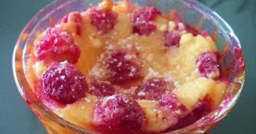 Clafoutis aux framboises