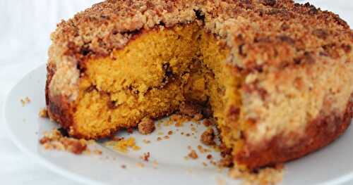 Coffee cake au potimarron