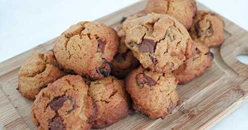 Cookies à la farine de riz et aux pépites de chocolat