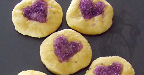 Cookies à la violette