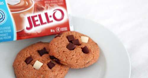 Cookies au Jell O au caramel