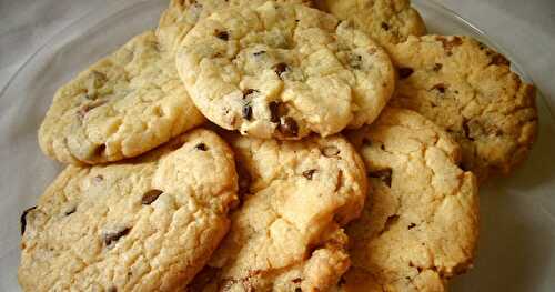 Cookies au pépites de chocolat (sans oeuf)
