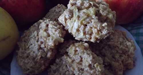 Cookies avoine, pomme et beurre de cacahuète