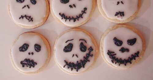 Cookies Jack Skellington pour Halloween