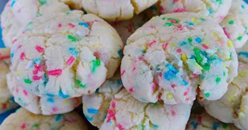 Cookies multicolores