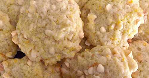 Cookies orange et chocolat blanc