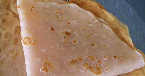 Crêpes sans oeuf (recette n°2)