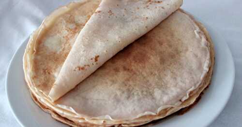 Crêpes véganes