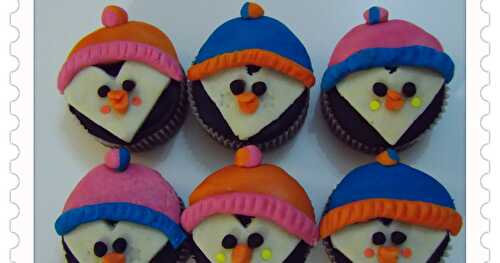 Cupcakes pingouins