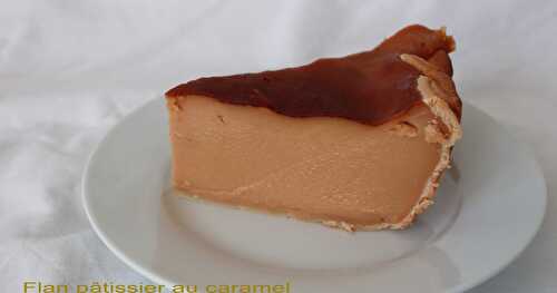 Flan pâtissier au caramel