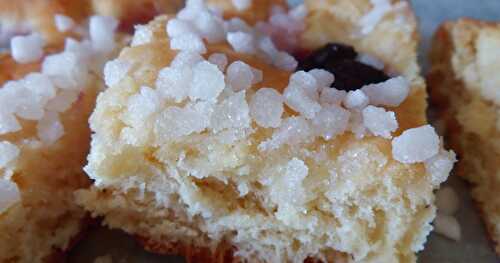 Fougasse aux cerises