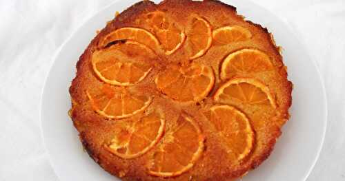 Gâteau à l'orange, à l'amande et au miel