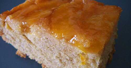 Gateau à l'orange et polenta