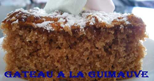 Gâteau à la guimauve