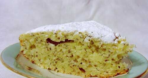 Gâteau au citron et graines de chia