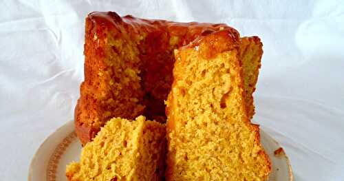 Gateau au coulis mangue abricot des frères Cherblanc