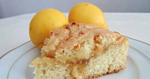 Gâteau au lemon curd et au chocolat blanc