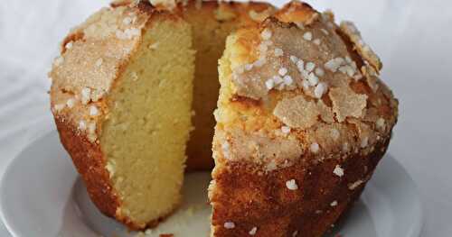 Gâteau au yaourt au lait de soja