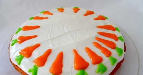 Gâteau aux carottes et à l'orange