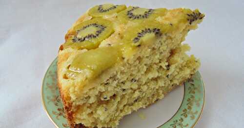 Gateau aux kiwis