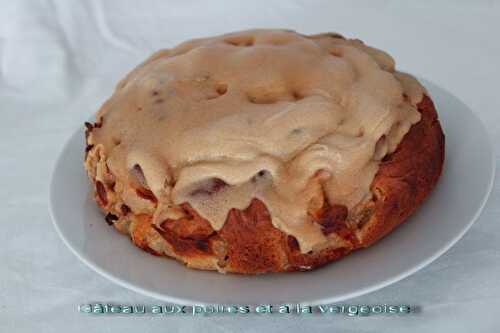 Gâteau aux poires et à la vergeoise