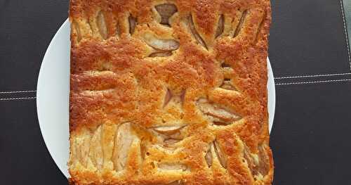 Gateau aux poires et au sirop d'érable / maple syrup and pear cake