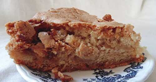 Gateau aux pommes et au caramel