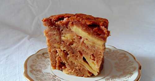 Gâteau aux pommes et aux carambars