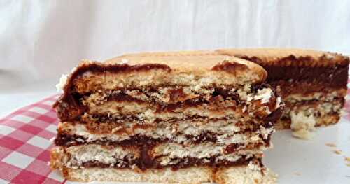 Gâteau froid aux petits beurres et au chocolat