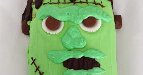 Gâteau Halloween Frankenstein