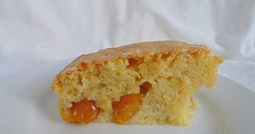 Gâteau madeleine aux mirabelles