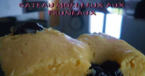 Gateau moelleux aux pruneaux